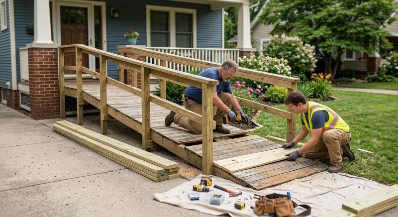 Disability Ramp Repair in Wilmington, NC