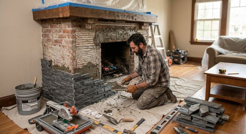 Fireplace Renovation Service in Katy, TX