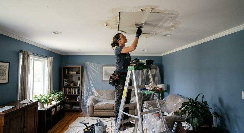 Water Damage Ceiling Repair in Denver, CO
